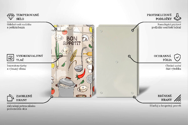 Főzőlap védő üveglap Konyha illusztráció