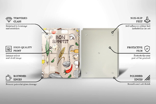 Főzőlap védő üveglap Konyha illusztráció