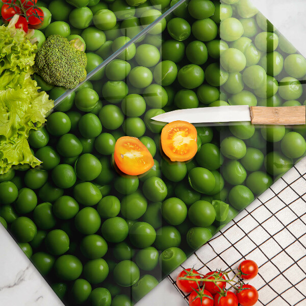 Főzőlap védő üveglap zöldbab