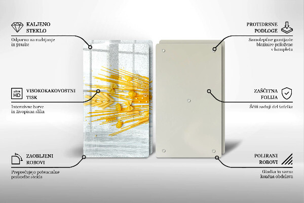 Főzőlap védő üveglap Tészta