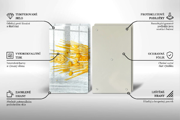 Főzőlap védő üveglap Tészta