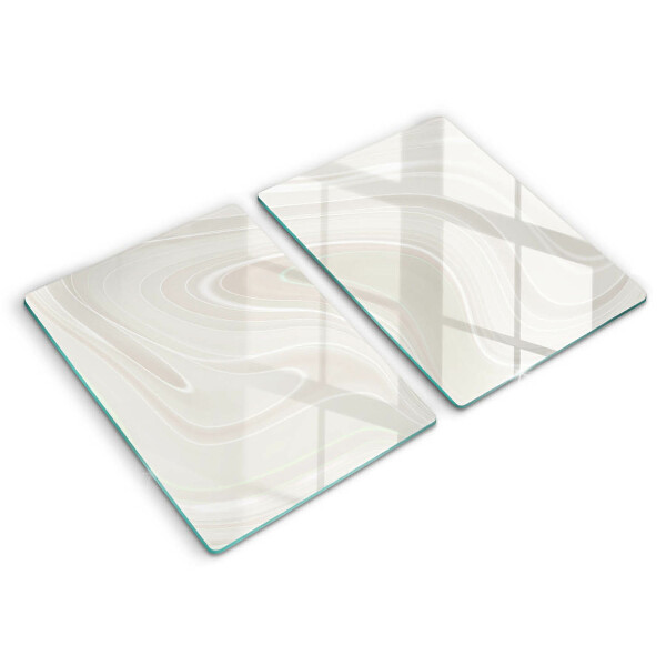 Főzőlap védő üveglap Krémes textúra