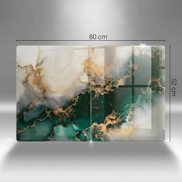 Főzőlap védő üveglap Tarka márvány