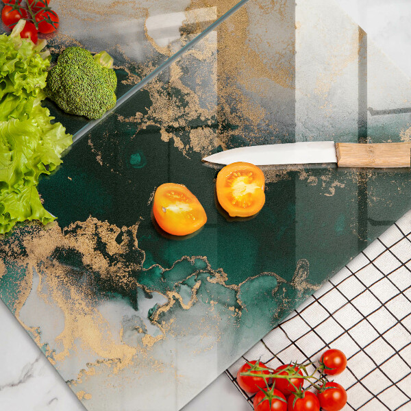 Főzőlap védő üveglap Tarka márvány