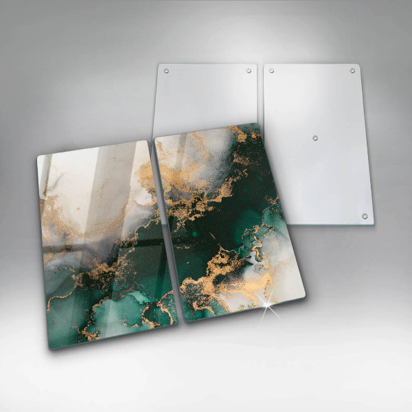 Főzőlap védő üveglap Tarka márvány