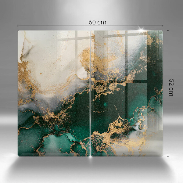 Főzőlap védő üveglap Tarka márvány