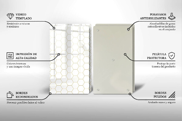 Főzőlap védő üveglap Absztrakt minták