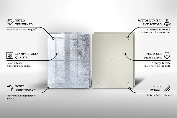 Főzőlap védő üveglap Absztrakció