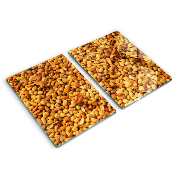 Főzőlap védő üveglap Dió keverék