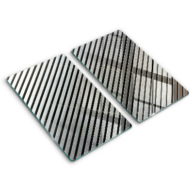 Főzőlap védő üveglap Fém vonalak