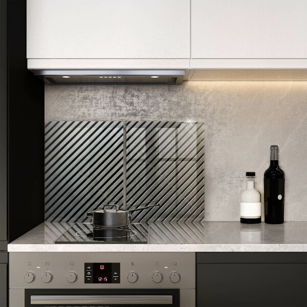 Főzőlap védő üveglap Fém vonalak