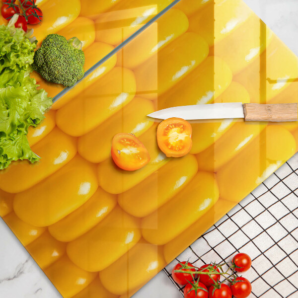 Főzőlap védő üveglap Kukoricaszemek