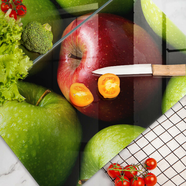 Főzőlap védő üveglap Lédús alma