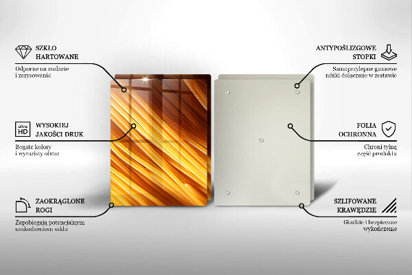 Főzőlap védő üveglap Spagetti tészta