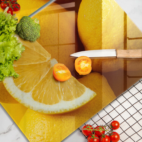 Főzőlap védő üveglap Lédús citromok