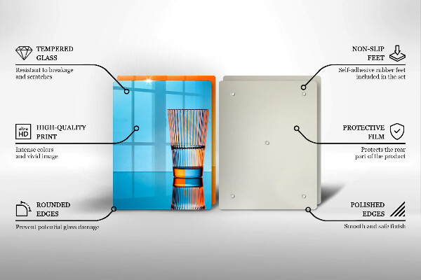 Főzőlap védő üveglap Két pohár vizet
