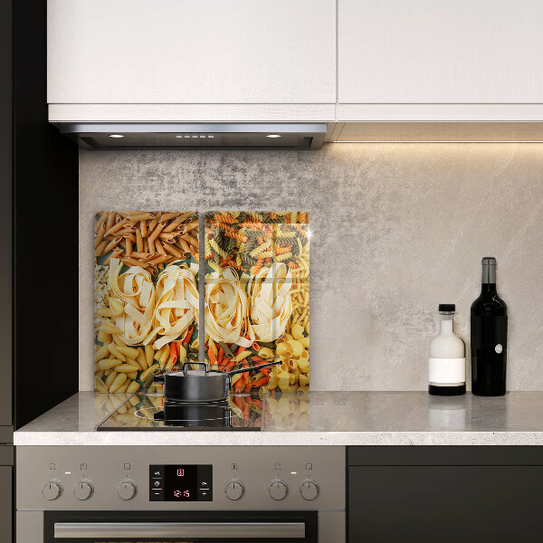 Főzőlap védő üveglap Különböző típusú tészták