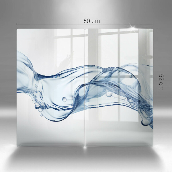 Főzőlap védő üveglap Kristályvíz