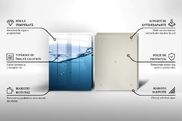 Főzőlap védő üveglap Nyílt víz