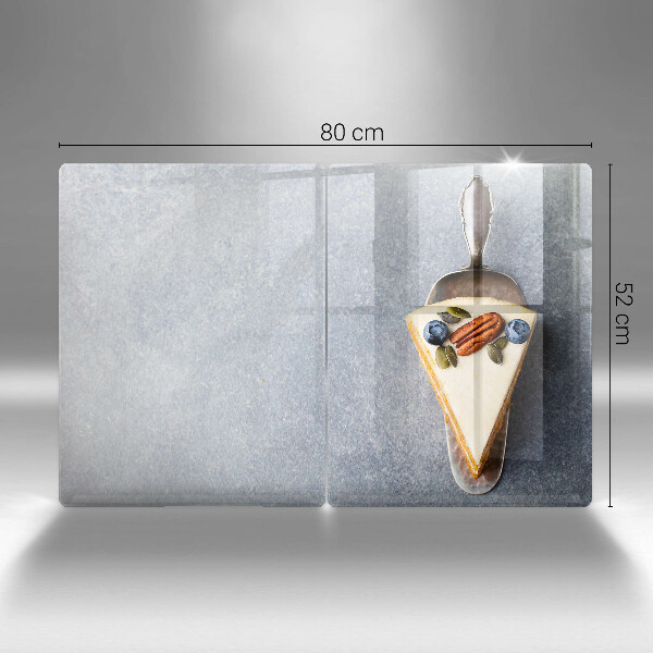 Főzőlap védő üveglap Szelet torta