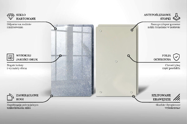 Főzőlap védő üveglap Szelet torta