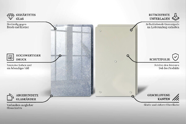 Főzőlap védő üveglap Szelet torta