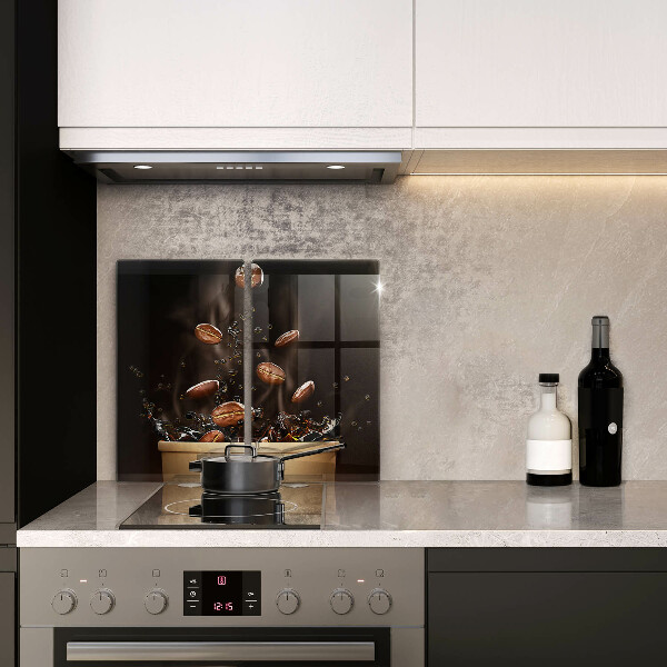 Főzőlap védő üveglap Forró kávébab