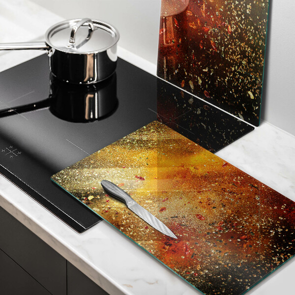 Főzőlap védő üveglap Színes fűszerek