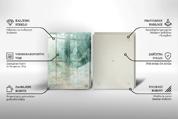 Főzőlap védő üveglap Kő szerkezet