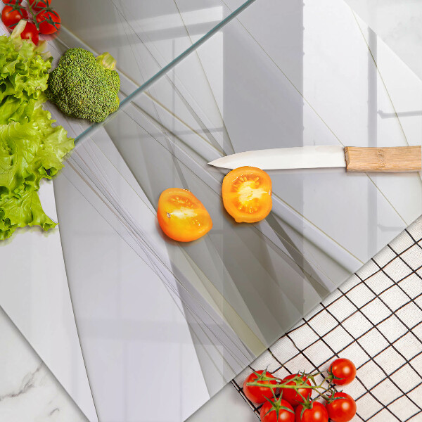 Főzőlap védő üveglap Absztrakt vonalak tervezése