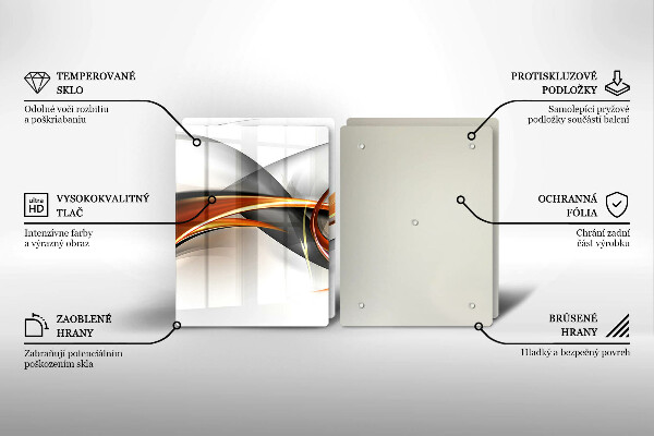 Főzőlap védő üveglap Modern formák