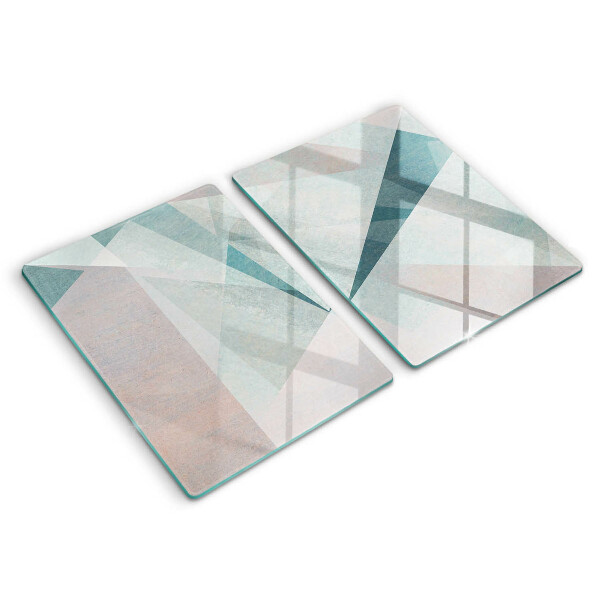 Főzőlap védő üveglap Éles absztrakció