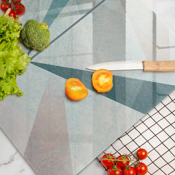 Főzőlap védő üveglap Éles absztrakció