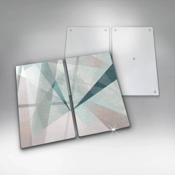 Főzőlap védő üveglap Éles absztrakció