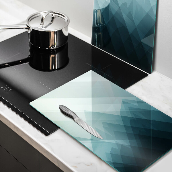 Főzőlap védő üveglap Absztrakt hegyek