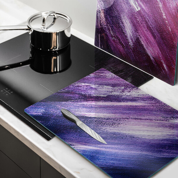 Főzőlap védő üveglap Festék absztrakció
