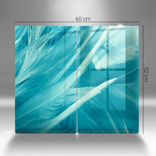 Főzőlap védő üveglap Finom tollak