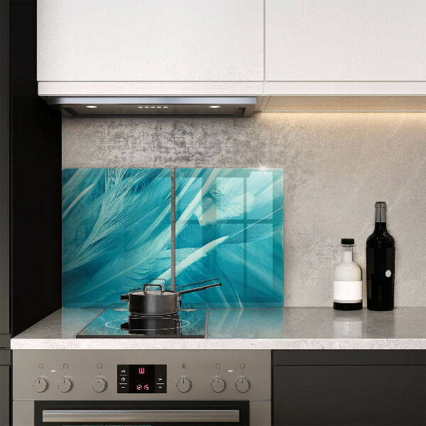 Főzőlap védő üveglap Finom tollak