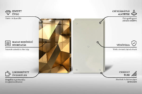 Főzőlap védő üveglap Struktúra absztrakciós háttér