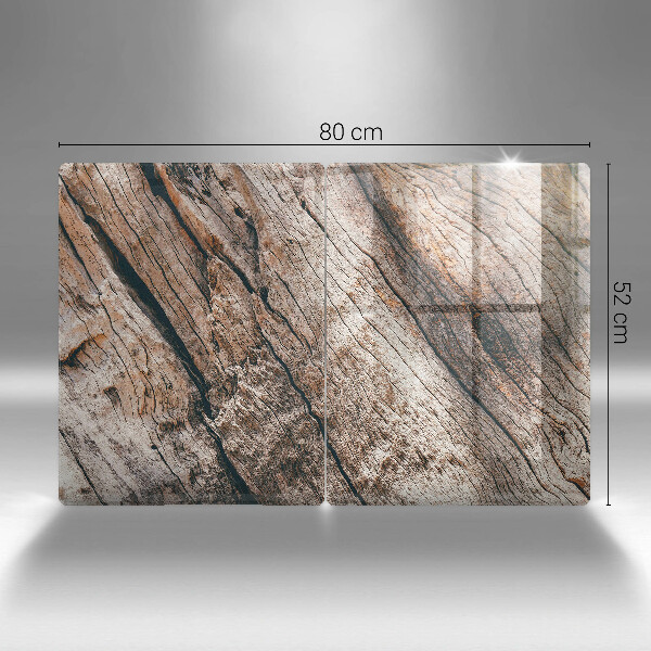 Főzőlap védő üveglap Fa szerkezet