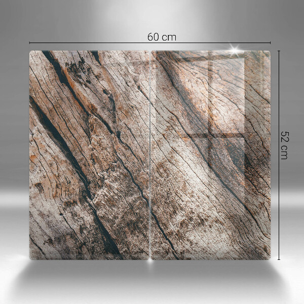 Főzőlap védő üveglap Fa szerkezet