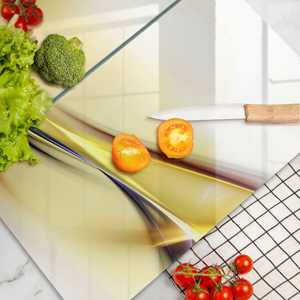 Főzőlap védő üveglap Absztrakt fényvonalak