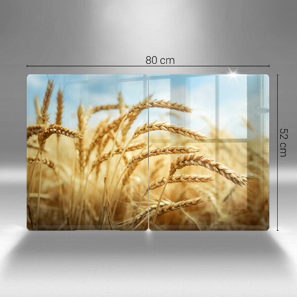 Főzőlap védő üveglap Kalász gabonafélék a területen