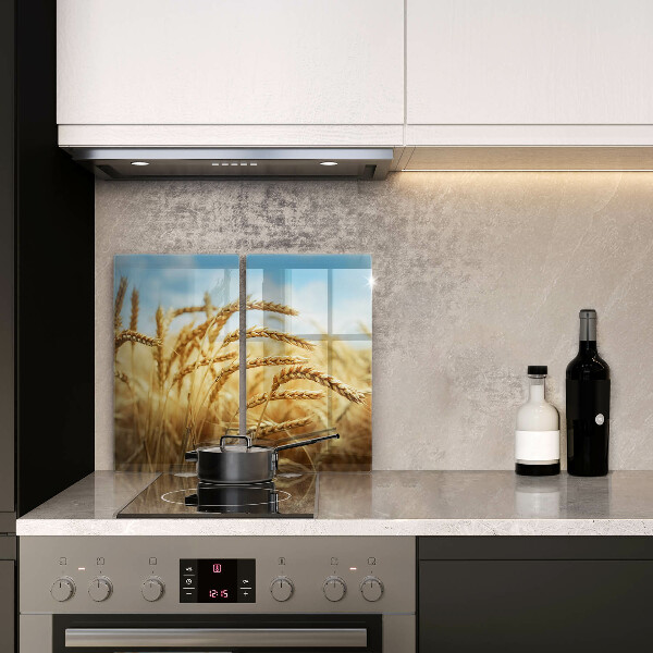 Főzőlap védő üveglap Kalász gabonafélék a területen