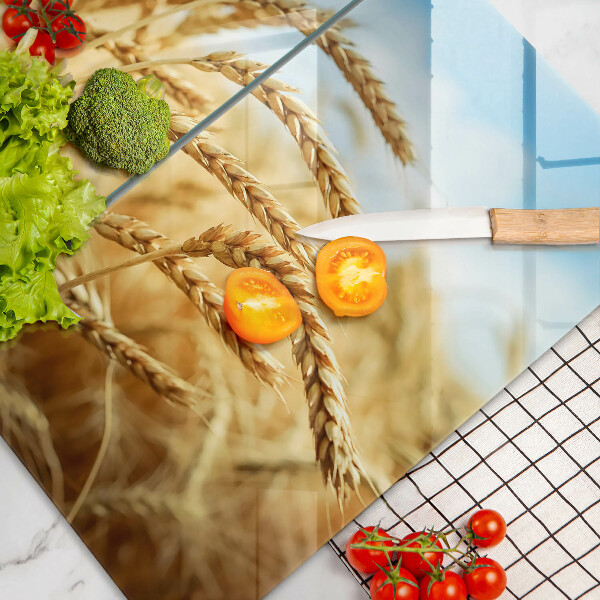 Főzőlap védő üveglap Kalász gabonafélék a területen