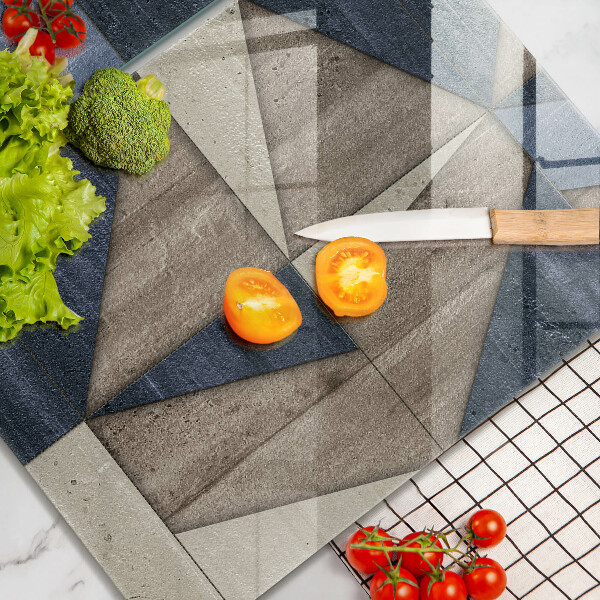 Főzőlap védő üveglap Geometriai absztrakció