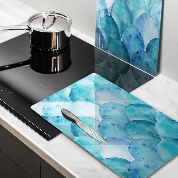 Főzőlap védő üveglap Akvarell skálák