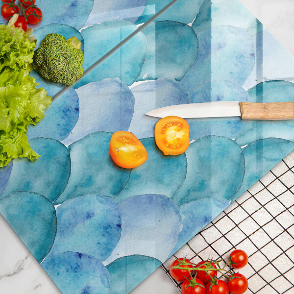 Főzőlap védő üveglap Akvarell skálák