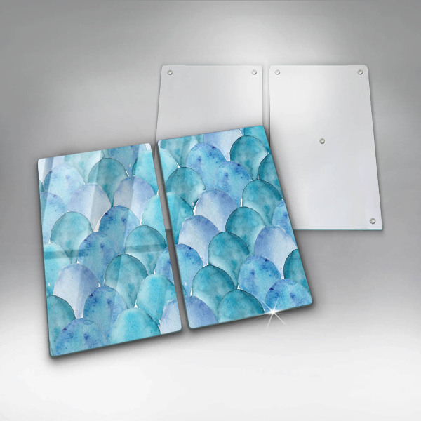 Főzőlap védő üveglap Akvarell skálák