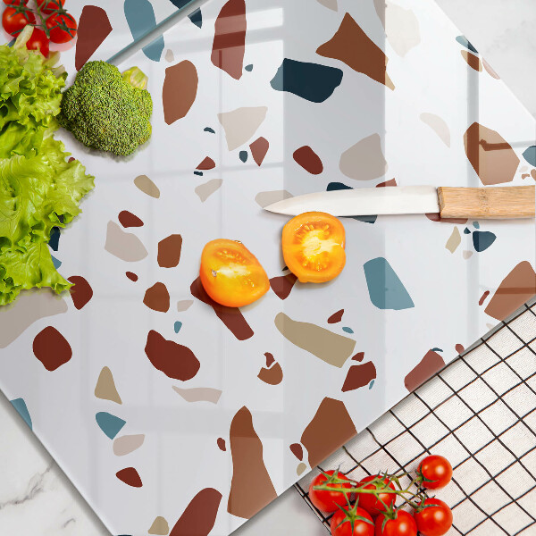 Főzőlap védő üveglap Díszítő kő